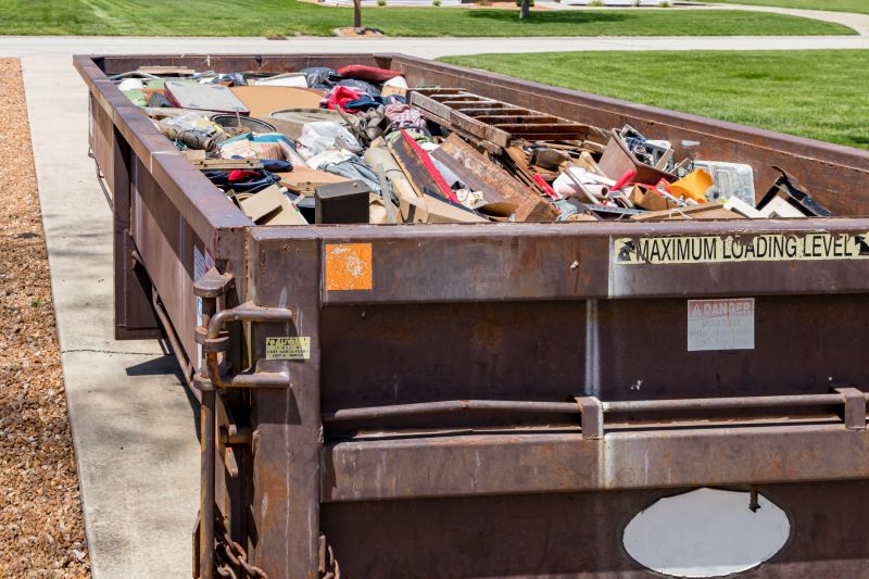 Emptying a Dumpster